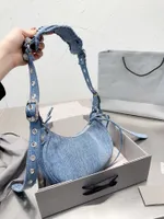 Designer Fashion Tote Luxury Womens Bags Spring Style Crossbody Bag Cowboy Ladies Handbags Leather Sac