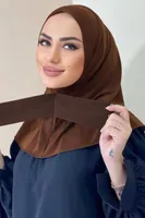 Ethnic Clothing 2023 Casual Solid Color Muslim Fashion Scarf Shawl Tie Ladies Robe Turban