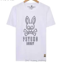 1to1 herenontwerper Casual t-shirt mode polos zomer slanke psycho bunny print 100% katoenen korte mouw crewneck top tee m-xx 3 8hat