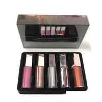 Lipgloss Make -up Set Mini Diamond Glaze Lipstick 5 PCs Bomb festliche Kollektion Drop Delivery Health Beauty Lippen DHV7Q