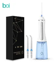 Cepillo de dientes boi 5 modo 350 ml de tanque USB recargable pulso de agua hilo dental dental irrigador oral jet para dientes postizos Perfacto S1451620