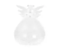 Kaarsenhouders 6 stcs Tealight lampenkap glazen schaduw Angel Modellering Clear Holder959951999