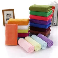 Microfibra de toalha Decisão rápida Limpeza de lavagem de carros de salão