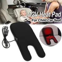 Car Seat Covers Heated Cushion Cover Heater Adjustable Temperature Pad 12V US Interior Accessories For Children