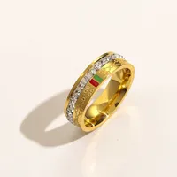 Ancient Classic Oil Dripping Diamond Middle Ancient Ring Women Luxury Ornament