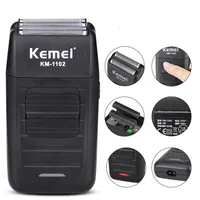 Kemei Electric Razor Shaver Face Care 다기능 전기 면도기 면도기 남성 Barber Trimmer 충전 가능 5188V