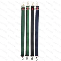 Brotte de sacs de créateurs de marque pour femmes verts rouge noir bleu noir 70 à 130 cm sacs à bandoulière réglables bracelets à courroie de la ceinture de la ceinture