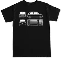 T-shirts masculins Austin Mini Vtec Cooper Classic Morris 2023 Fashion d'été Impression de coton décontracté.