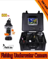 Underwater Fishing Camera Kit with 50Meters Depth 360 Panning Rotative Camera 7Inch TFT LCD Monitor Hard Plastics Case4740116