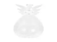حاملي الشموع 6pcs tealight Lampshade Glass Glass Shade Angel Modeling حامل واضحة 33352632