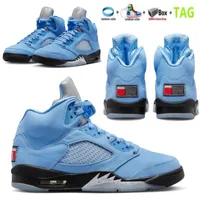 2023 UNC University Blue Basketball Shoes Men Sneakers Men Treners with Box