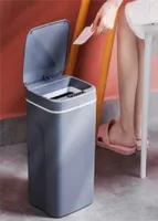 16L Smart Trash Can Home Automatic Invancive Estem Bin Bine Bucket Garbage Silent USB Carged 2112224685296