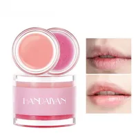 Handaiyan sugar scrub lip treatment Repair Frosted Lips Film Moisturizing Two in One Double Effect Lipstick long-lasting Natural Makeup Beauty Mask