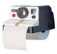 Doku kutuları peçeteler kutu yaratıcı retro polaroid kamera şekli ilham verici tuvalet rulo kağıt tutucu banyo dekor7212688