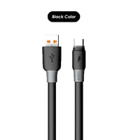 120W Bold Super Fast Charge USB a USB C Dragon Anaconda Cable Adecuado para Apple Huawei Android Tipo-C Cable de datos de carga rápida