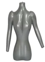 Hela mode sexig tjockare sektion Uppblåsbar docka mannedockor kropp kvinnlig modell byst med händer maniquis para ropa m000401651669