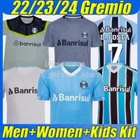 22/23/24 Gremio Suarez Third Soccer Jerseys Paulista D.Costa #10 Pink Guild Giuliano 2023 2024 Ramiro Geromel Luan Maicon Fernandinho Men Woomen Kids Kit