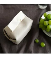 Pudełka tkankowe serwetki ręczniki papierowe uchwyt na skórzane skrzynki dekoracyjne Akcesoria nowoczesne kreatywne vintage podróżne seriletar