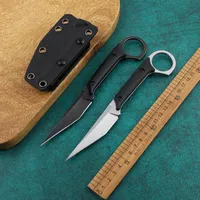 Couteau de Survie CSGO Karambit Couteaux 440C Lame Fixe G10 Poignee Couteaux d'Outil utilitaire Edc Outil Pour Le Ca3016