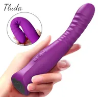 Sexy Socken leistungsstarke 10 Modi Dildo Vibrator für Frauen GSPOT MASSAME Klitoris Stimulator Silikon Real Dildo Sex Toy Female für A9155856