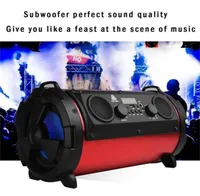 6215W Big Power HiFi Wireless Bluetooth Speaker Outdoor Multifunction Subwoofer Cool LED Light Stereo Bass Music Player1057111