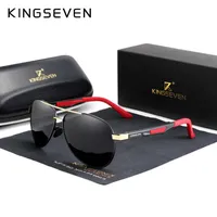 Fábrica direta no atacado PriceKingseven Brand Brand Men Vintage Square Sunglasses Sunsis Polarized UV400 Lens Eyewear Accessories Male Sun Glasses For Men Zonnebril 7720
