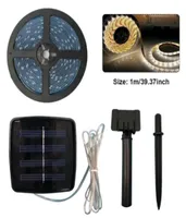شرائط LED RIBBON Street Lawn Strip Brack Light Decord Solar بالطاقة الشمسية سهلة التثبيت مرنة قطع في الهواء الطلق smart4494910