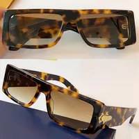 Дизайнерские солнцезащитные очки для мужчин Z1361E квадратная пластинка рама Mens Fashion Classic occhiali da sole con montatura Quadrata Quadratische So279f
