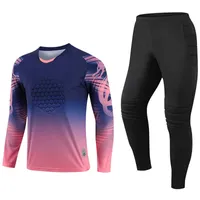 Men's Tracksuits Football Jerseys Long Sleeves Goal Keeper Uniforms Sport Training New Breathable Rugby Top Soccer Goalkeeper Jersey suits G230306