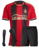 23 24 Atlanta Martinez United FC Soccer Jerseys Sets MLS 2023 2024 Fans Jugador Maillots de Foot Barco Robinson AROUJO ALMADA Home Men Kits Kit Kit