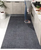 Carpet Thin Long Kitchen Mat Anti Slip Waterproof Oilproof Washable Rugs Hallway Door Floor Mats Mall Entrance Doormat 230306