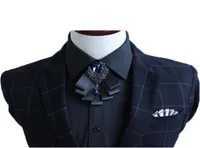Boyun kravat Üstün Kalite Resmi Aşınma Elmas Yay Tide Erkek Düğün Damat Kollar5043005