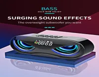 Owl Design Bluetooth Speaker LED Flash Wireless Loudspeaker FM Radio Alarm Clock TF Card Support Select Songs By Numb3799636