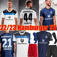 2022 2023 Hamburger SV Soccer Jerseys Home Away VAGNOMAN ONANA LEIBOLD REIS KITTEL GLATZEL DUDZIAK 22 23 HSV Men Kits sock Full sets footbal