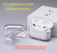 Para AirPods 2 Pro AirPod 3 Acessórios para fones de ouvido Solid Silicone Cheft Protective Encontro de fones de ouvido Apple Charging caixa de choque de caixa de choque
