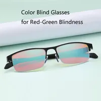 Zonnebrillen mannen vrouw kleurblindheid bril rood groen kleur blindheid corrigerende 2-zijdige coatinglens-bril voor volwassenen