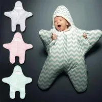 Yeni varış sevimli denizyıldızı bebek uyku tulumu kış bebek uyku çuval sıcak bebek battaniye kundak sleepsacks285g