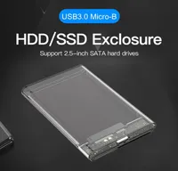 HDD Case 25 Inch SATA to USB adapter HDD Hard Disk Enclosure External hdd Enclosure 25 Box SATA SSD CASE USB 315175936