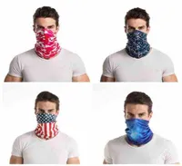 Stijlen 14 Fashion Bandana Camo Face Mask Outdoor Sporthoofdband Turban Headscarf Magic sjaals fietsen maskers Cyz25507802739