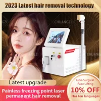2023 New 808nm Laser Diodo Depilacion Profesional Ice Platinum laser diode professional hair removal Machine for Women