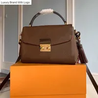 L Bag Handbags Cross Body Top-level Replication Designer Cross body Bag 24CM Croisette luxury Shoulder Handbags N53000 With Box WL135 2I5F