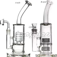 Mobius Heady Glass Oil Rigs Hockahs Water Bong Thican Water Pipes DAB Chicha 독특한 봉스 연기 파이프 18mm Banger