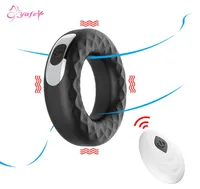 Paper Towels Wireless Vibrating Penis Rings 10 Speeds Silicone Cock Rings Delay Ejaculation Male Penis Massage Sex Toys For Men Ma7640993