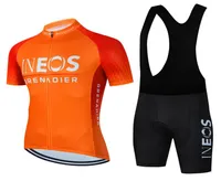 Jersey cycliste sets Ineos Team Cycling Jersey Men Cycling Set Maillot Ropa Ciclismo Mtb Jersey Suit Summer Racing Bike Clothing Bi4132687