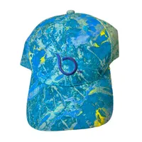 Brella 20k Waterproof Hat Realtree Wav3 Blue Yellow Compass