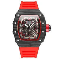 Top Sports Sports Men Wallwatch Luxury Men's Automatic Quartz Watch McLaren Cool Male Watches Tend Silicone Man Military Des2745