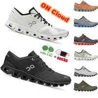 2023 On Cloud X Federer Running Shoes Clouds Mens Women Utility Sport Sneakers White Black Runner Training Fitness Trainers