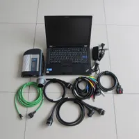 2022.12V MB Star C4 Star Diagnosis Tool with Laptop Software SSD T410 i5 Computer WIN-10 Ready to Work