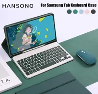 Tablet PC Kılıfları Samsung Galaxy Sekme Klavye Kılıfı S6 Lite 104 S7 11 S8 Plus FE 124 A8 105 A7 Kapak W22105848270