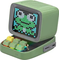 Divoom Ditoo Multifunctional Pixel Art LED Portable Bluetooth Speaker 256 Programmable LED Panel with Party Light Smart Digital Ta2979554
